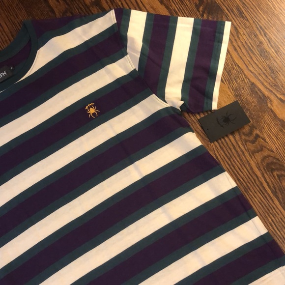 Deathworld Feral Hands Earl Sweatshirt Striped T-Shirt - Picture 4 of 5